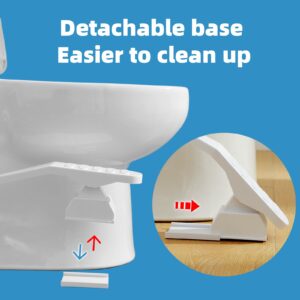 Neessno Toilet Seat Lifter Foot Pedal, Touch Free Toilet Seat Lift，Prevent Dirty Hands Easy Application, and Strong Double-Sided Waterproof Adhesive