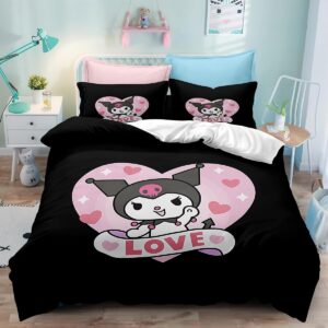 zilook 3 piece bedding set printed duvet cover set printed bed comforter cover quilt covers with pillowcases for your own bedroom queen