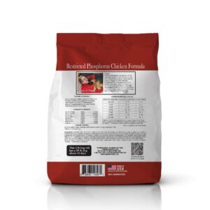 Dave's Pet Food Kidney Support for Dogs with Renal Support (Chicken Formula Crumble) Non-Prescription Low Phosphorus Restricted Diet Dog Food, Added Vitamins Minerals Taurine, Vet Formulated, 4 lb