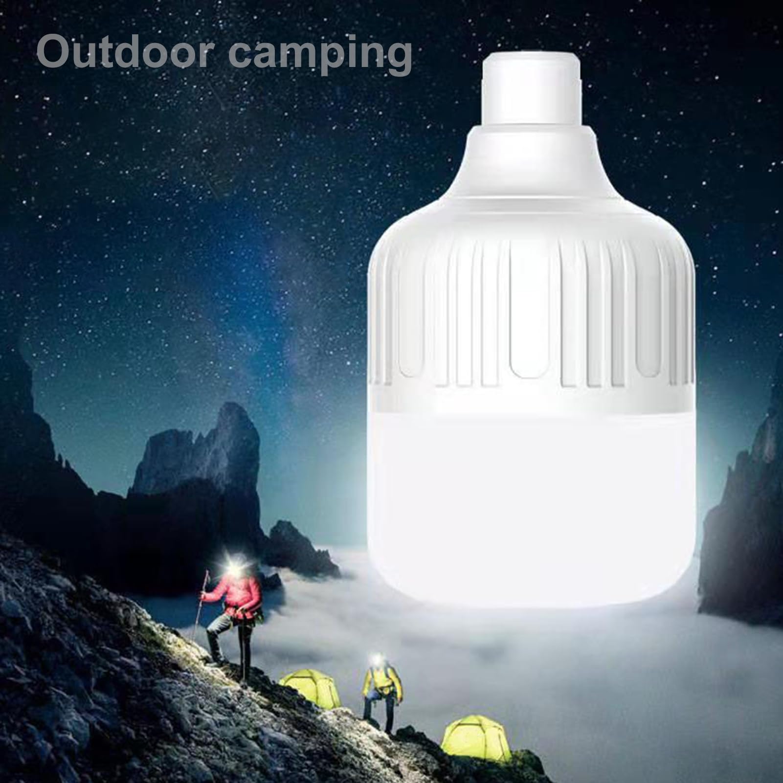 Night Lamp High Brightness Flicker Free Non-Glaring Energy-Saving with Hook Illumination Camping LED Lamp Emergency Light Camping