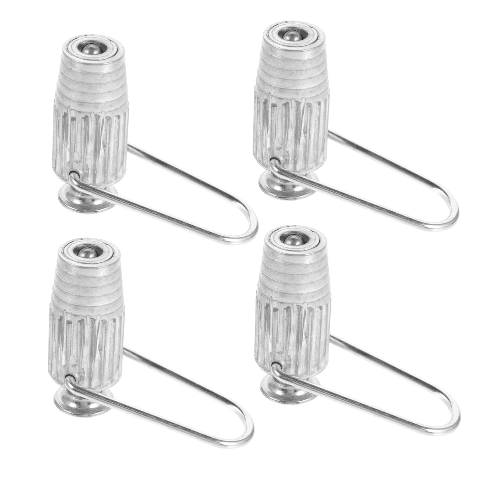 Outanaya 4Pcs Clothesline Tightener Grips for Household Laundry Ideal for Pulleys and Fixed Lines Wire Clamps and Rv Bumper Clothesline Use