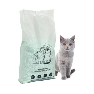 peterest premium cat litter, 99.9% dust free,low tracking silicone cat litter with superior odor control,lightweight,strongly absorbent,hard clumping,non sticky claws, 8.8 pounds total (2-pack)