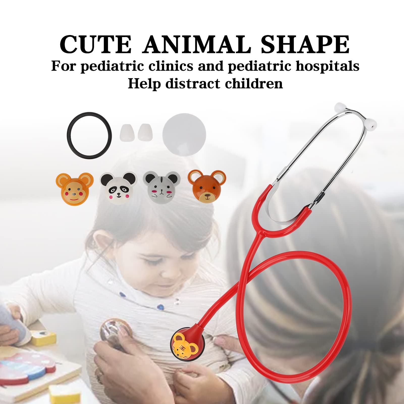 Pediatric Clinician Stethoscope Pediatric Clinician Stethoscope Cartoon Animals Kid Friendly Cartoon for Kid Friendly Animals