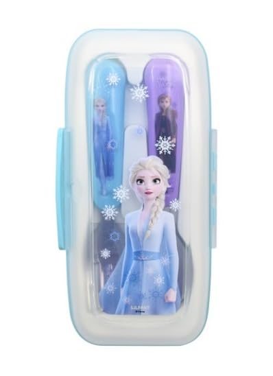 Frozen Elsa Fork and Spoon Flatware Set with Case