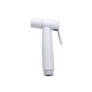 bidet toilet sprayer head, biveah stainless steel personal hygiene handheld cloth diaper sprayer for kitchen and toilet cleaning, white, kxs007w