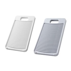 fondotin 2 pcs thicken washboard scrubbing board household laundry tool for clothes design for efficient cleaning for home and camping use