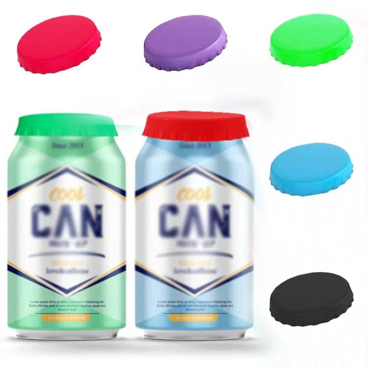 35 pcs Soda Can Lids, BOSOIRSOU 2.05" 1.65" 0.91" Juice Beer Beverage Can Lid Reusable Can Cover Can Topper Protector No Spill Saver Fit Standard Can