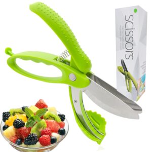 xinhuayj® toss and chop salad tongs, stainless steel