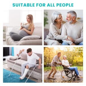 Bath Stool Shower Seat Non-Slip Shower Chair Adjustable Height Bathtub Bench for Elderly Disabled, Secure Bathing Solution