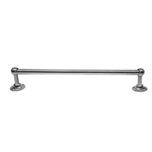 Treasure Gurus Wall Mount Silver Bath Towel Bar Holder Bathroom Shower Rack Home Decor Hardware