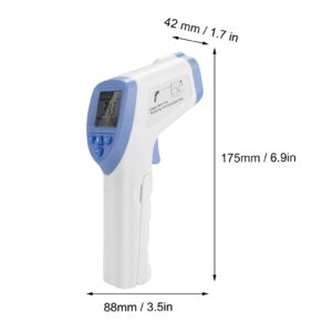 Veterinary Thermometer, Fast Digital 0.1° Accuracy Veterinary Infrared Thermometer Blue Non-Contact Digital Thermometer for Pig Sheep Horse Dog