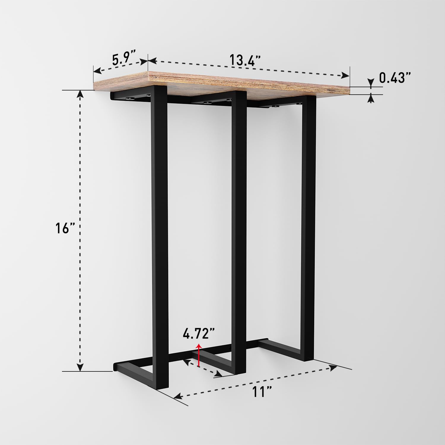 Towel Rack Wall Mounted with Shelf, Beautiful Storage for Small Bathroom, Neat Organizer for Rolled Towels, 3 Sturdy Iron Bars & Holds 25kg Weight