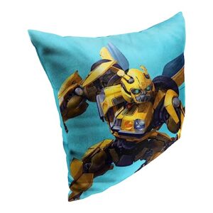 Northwest Transformers Pillow, 18" x 18", Bumblebee