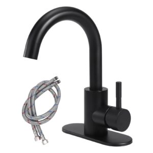 oersitor matte black bathroom faucets bar sink faucet single handle kitchen sink faucet stainless steel small rv faucet hot and cold single lever bathroom faucets