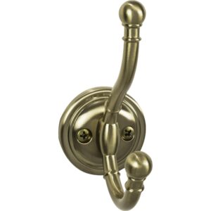 top knobs tk1063hb top knobs tk1063 hooks double robe hook