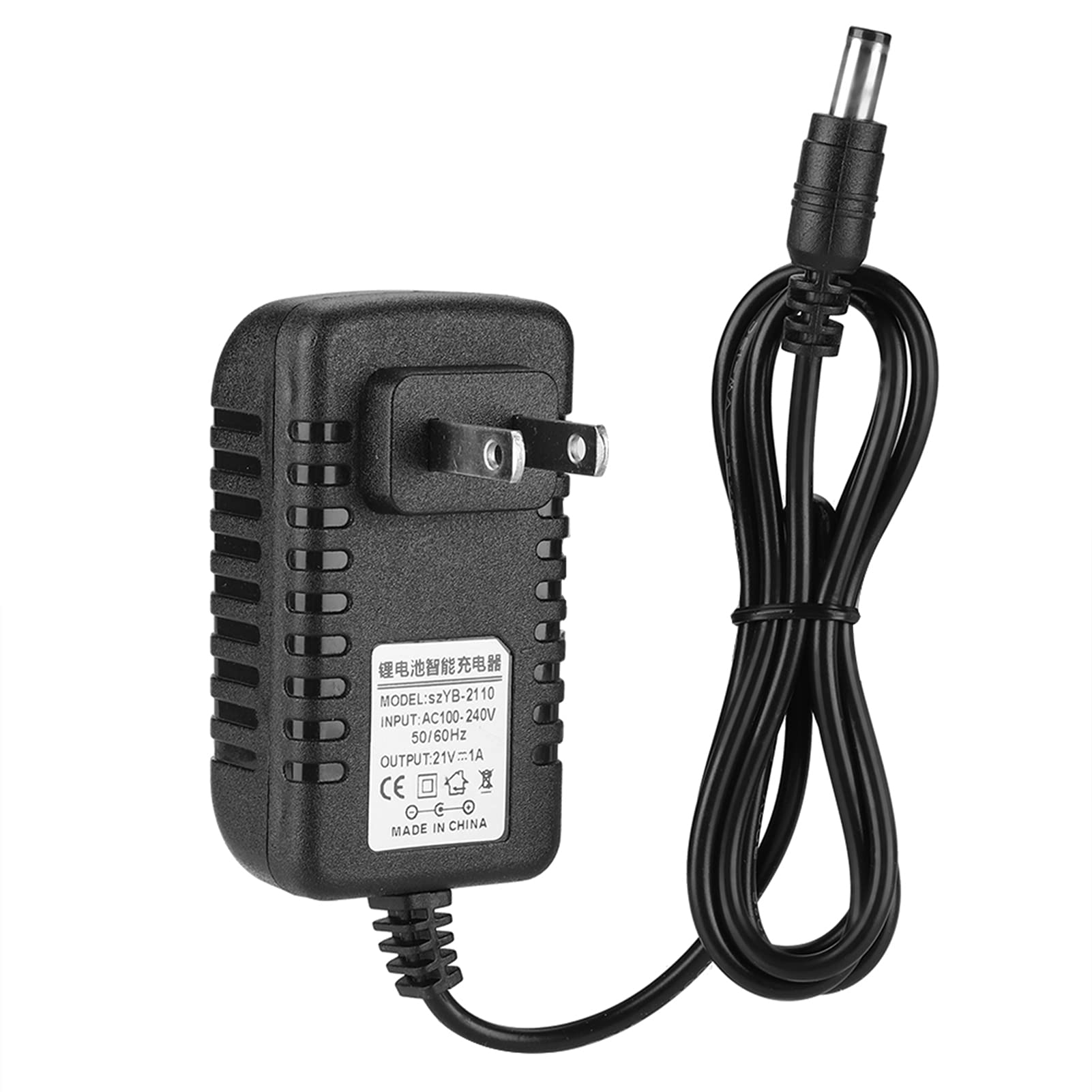 21v Lithium Battery Charger with a 21 Volt Output 18v Wall Supply 4.0ah rcqx202000926 ion String Trimmer Tool 1amp 2.0ah highenergy Adapter 20v lithiumion pl10w (US Plug)