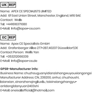 oneisall Replacment Metal Blades for DTJ-001