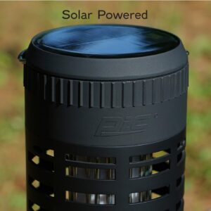 PIC Solar Portable Insect Killer, 3-in-1 with Flickering Flame, Bug Zapper and Lantern