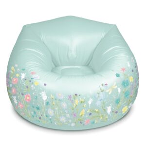 Make It Real 3C4G: Inflatable Fairy Garden Chair - Comfortable & Portable Blow Up Chair, Perfect for Outdoors & Indoors, Tweens, Girls & Kids Ages 8+, Three Cheers for Girls