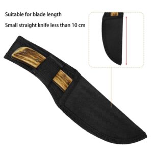 3PCS Straight Knife Sleeve, Nylon Knife Sheath Wearproof Knife Holster with Fixed Loop for Outdoor Camping Travel（for 3.9'' Blade Knife ）