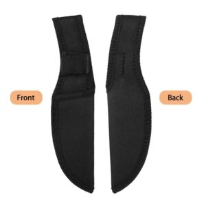 3PCS Straight Knife Sleeve, Nylon Knife Sheath Wearproof Knife Holster with Fixed Loop for Outdoor Camping Travel（for 3.9'' Blade Knife ）