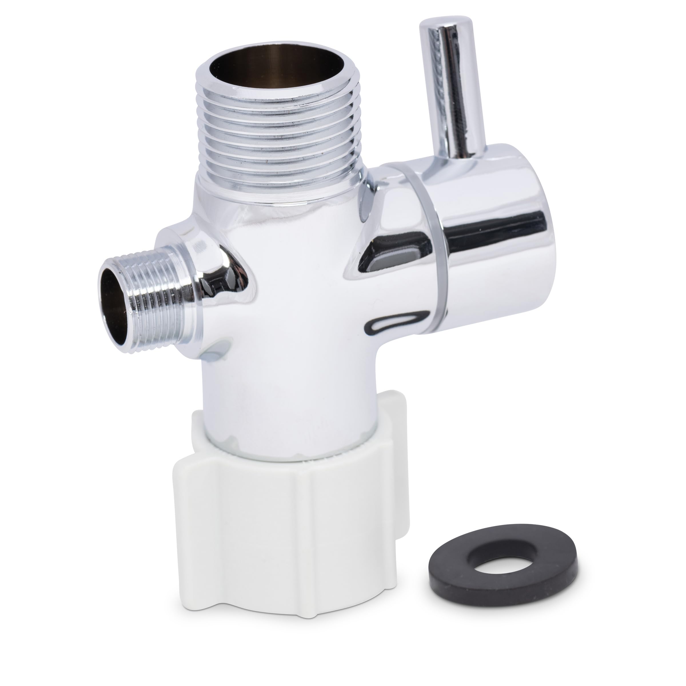 EKO Bidet T-Valve Toilet Connection 7/8, 7/8, 3/8 Bidet Hose Adapter