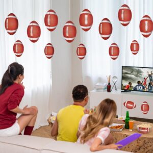 Waenerec 45PCS Football Cutout Paper Football Cutouts Bulletin Board Sign Banners Classroom Football Game Stickers for Kids Boy Sports Birthday Theme Party Supplies Football Party Decorations