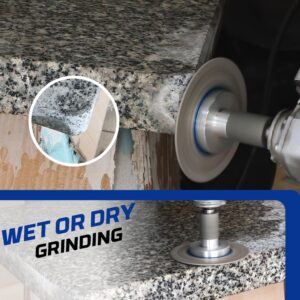 VOSIDUE 4.5" Beveling Diamond Blade Granite Cutting Diamond Blade Fast Cutting and Grinding Shaping Diamond Disc for Angle Grinder