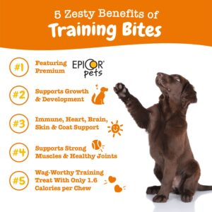 Zesty Paws Probiotics for Dogs - Digestive Enzymes for Gut + Training Treats for Dogs & Puppies - Hip, Joint & Muscle Health