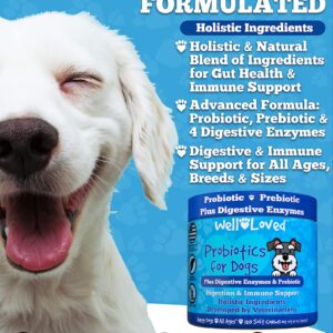 Well Loved Pumpkin & Probiotics Plus Probiotic Chews Bundle, Dog Probiotics and Digestive Enzymes, Dog Digstive Support