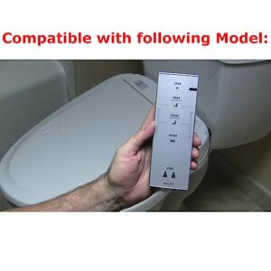 Replacement Remote Control for TOTO Washlet Bidet Toilet Seat THU9509 G500 MS970CEMFG TCF4731AT with Mounting Bracket