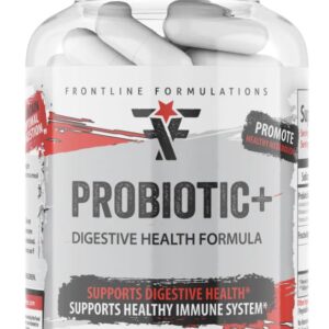 FRONTLINE FORMULATIONS Essentials, Train Harder, Recover Faster, Increase Endurance, Veteren Owned and Operated (Probiotic+)