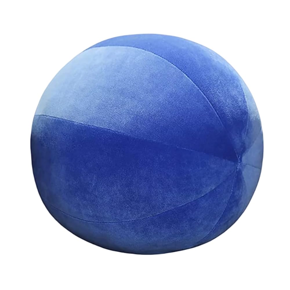 XIYUAN 10.6inch Simulation Space Series 3D Earth, Sun, Planet, Lunar Pillow Plush Toys Soft Durable Ball Toy,for Kids Teens AdultsTeachers and Parents Educational Learning Toy Gift (Blue Neptune)