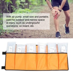 Leg Air Splint, First Aid Air Splint Kits, Inflatable Plastic Splint with Hand Wrist Elbow Arm Foot Ankle for Home Outdoor Emergency Use, Set of 7