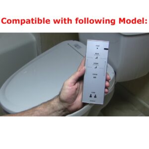 Replacement Remote Control for TOTO Washlet Bidet Toilet Seat THU9489 G500 S350E with Mounting Bracket