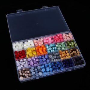 2 Pack 24 Grids Clear Plastic Organizer Box Fixed Compartment Storage Container for Craft, Beads, Jewelry, Small Parts, 7.4X5.1X0.86 INCH