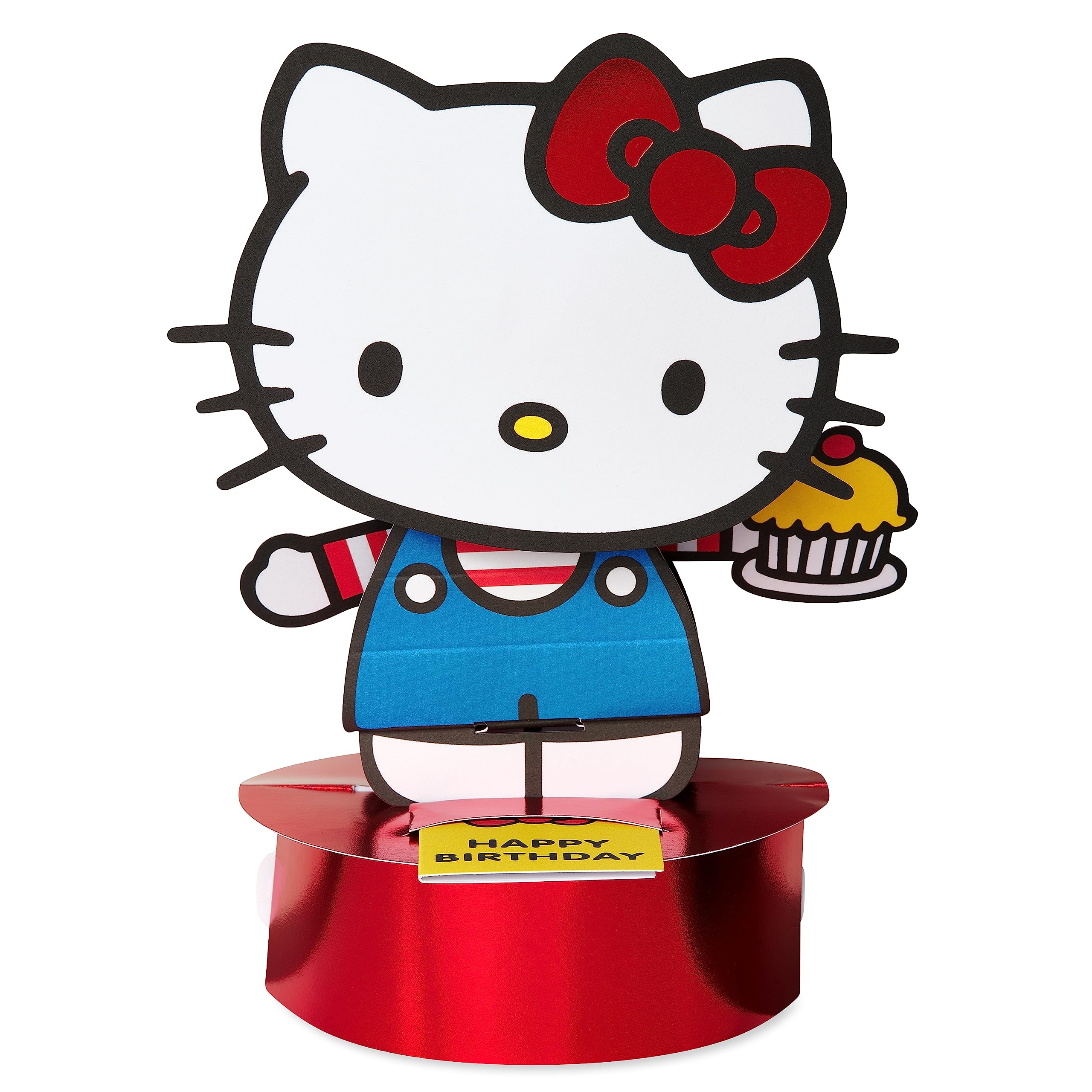 American Greetings Displayable Hello Kitty Birthday Card (Wonderful You)