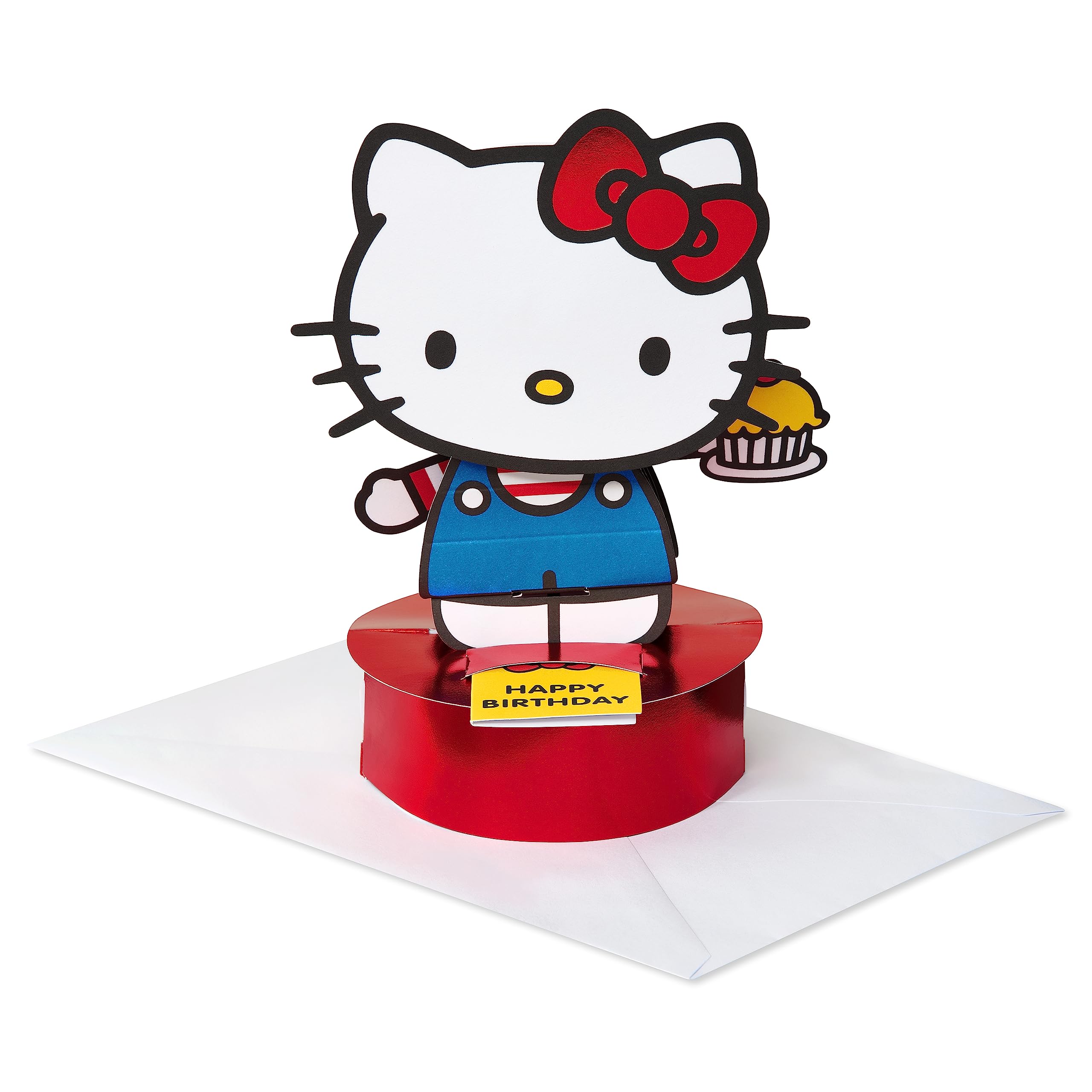 American Greetings Displayable Hello Kitty Birthday Card (Wonderful You)