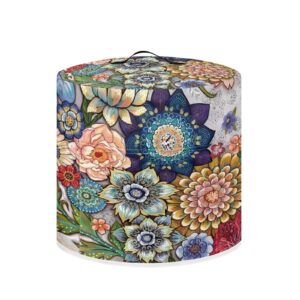 psesaysky boho flowers rice cooker cover dust covers s size small kitchen machine cover small appliance cover dustproof washable covers to keep clean & safe lightweight