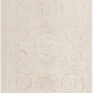 Unique Loom Finsbury Collection Area Rug - Diana (7' x 10' Rectangle, Ivory/ Beige)