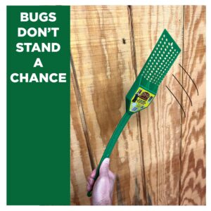 BILLY-BOB Multi-Purpose Heavy Duty Fly Swatter - 2 Pack - Fly Swatter with Bug Scooping Compartments