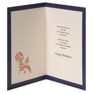 American Greetings Birthday Card for Uncle (Making Our Family So Special)