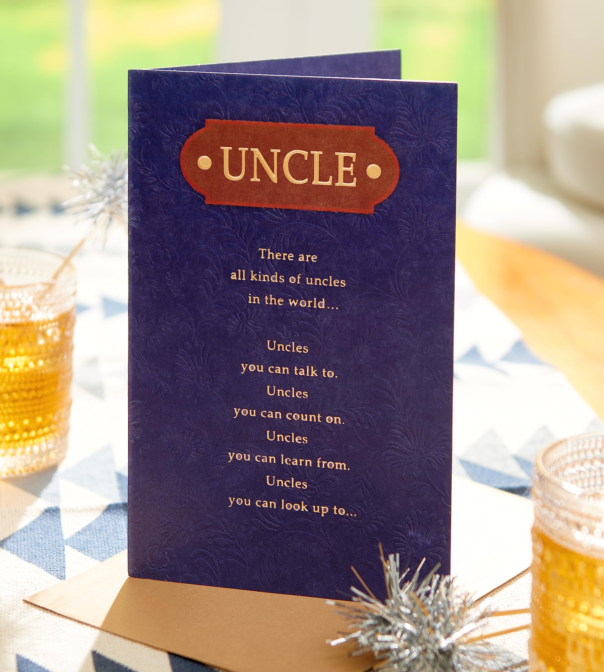 American Greetings Birthday Card for Uncle (Making Our Family So Special)