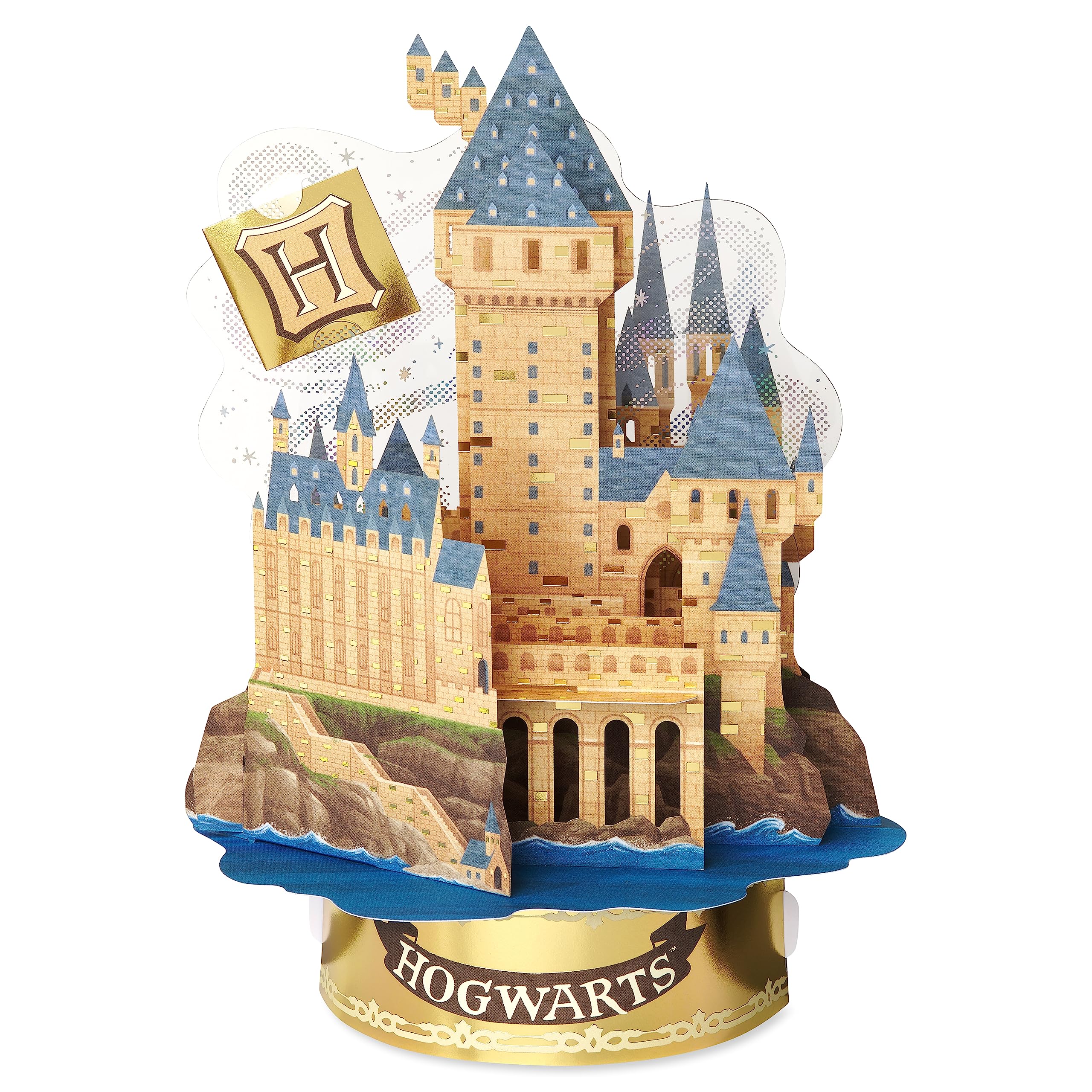 American Greetings Pop Up Harry Potter Birthday Card (Hogwarts)