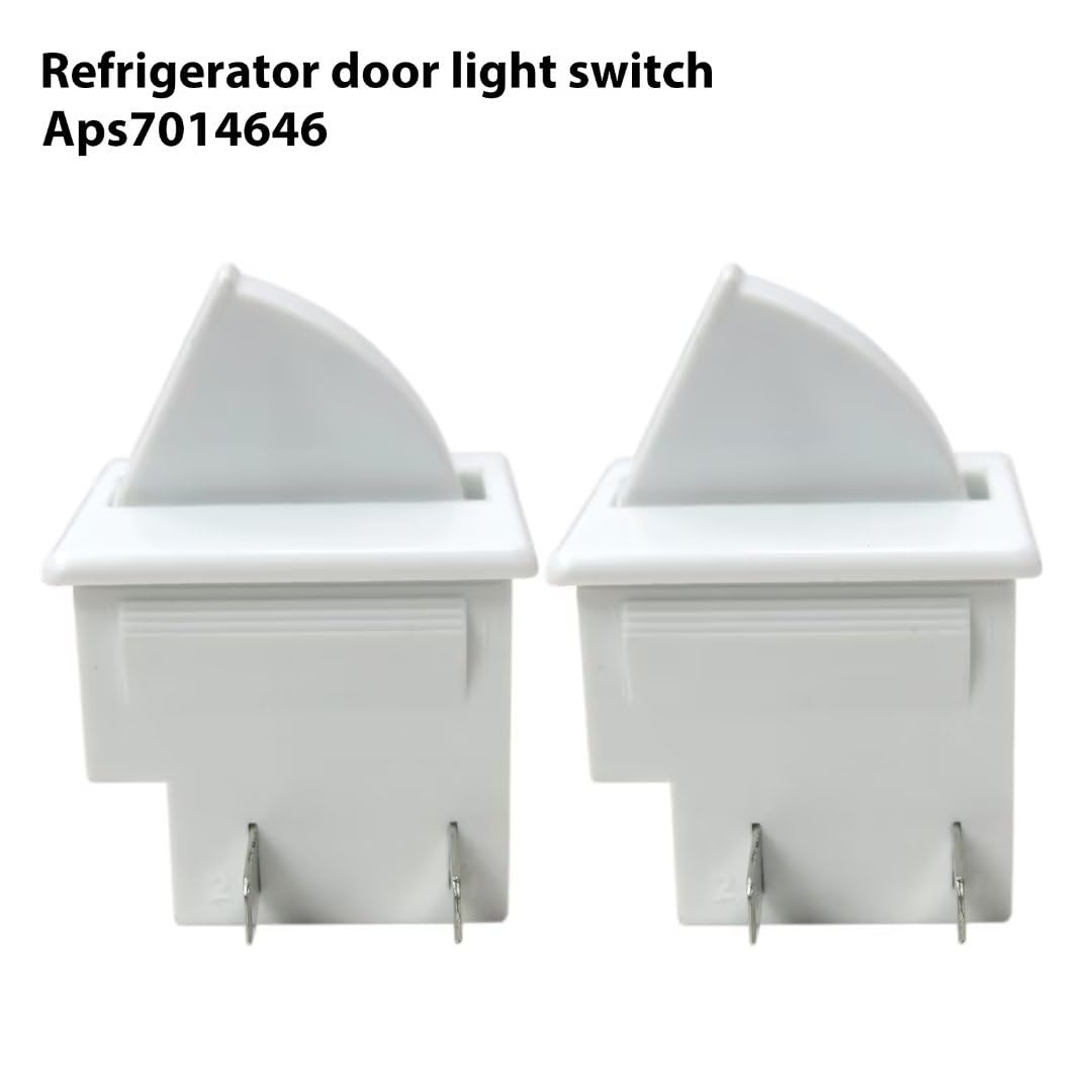 APS7014646 2Pcs Refrigerator Door Light Switch Replacement for Sub Zero