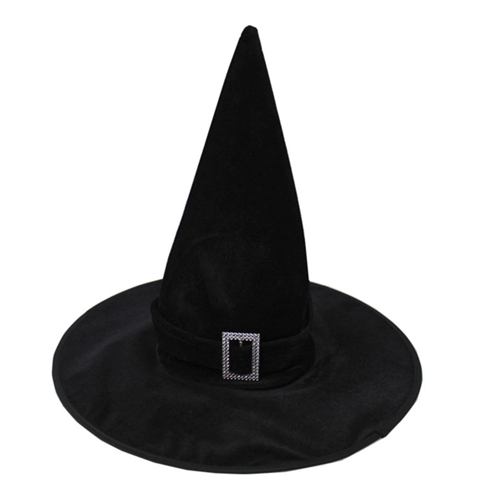 CUMENGLG Witch Hat for Women Halloween Witch Decoration for Halloween Party Carnivals Masquerade Cosplay Costume Accessory