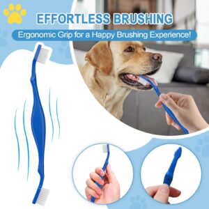 VVHOMIFE Comfort Grip Canine Toothbrush for Large Dogs - Ergonomically Designed for Easy Dental Care for Large Dogs Dog Dental Cleaning - L