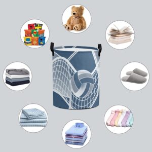 Personalized Wave Point Elephant Pink Waterproof Laundry Basket Handles Collapsible Hamper Storage Basket for Office Bathroom