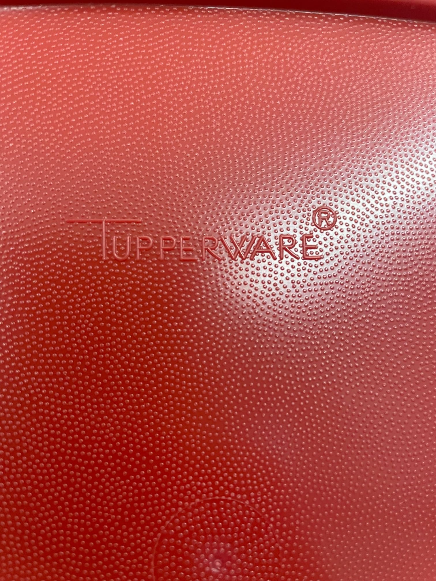 Tupperware Modular Mates Square Replacement Lids Seal Lid 1623 Red 7" x 7"