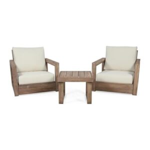 noble house westchester outdoor loveseat set w/coffee table brown